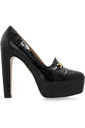 Tom Ford Whitney Plateau-Pumps mit Kroko-Optik 135mm