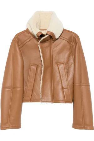 Victoria Beckham Jacke aus Faux Shearling