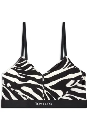 Tom Ford Bralet mit Optical Zebra-Print