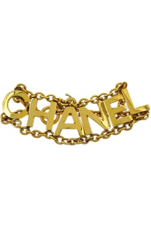 CHANEL 1990-2000s Armband mit Logo