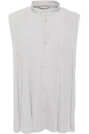 Issey Miyake Weste mit Falten