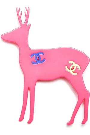 CHANEL 2001 Rentier-Brosche