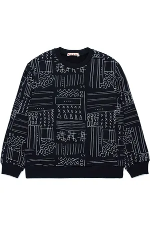 Marni Sweatshirt mit grafischem Print