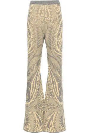 Etro Hose mit Intarsienmuster