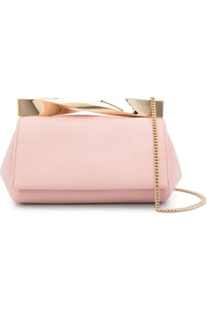 Aquazzura Mini Twist Cloud Clutch
