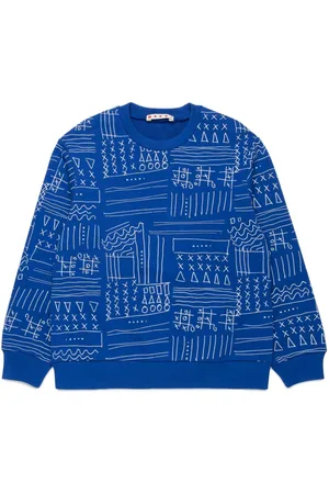 Marni Sweatshirt mit Illustrations-Print