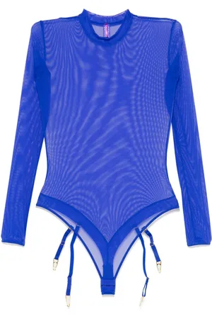 MAISON CLOSE Body mit Hosenträgern