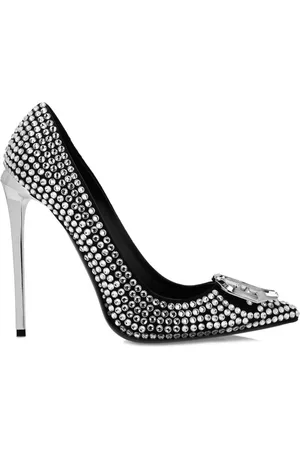 Philipp Plein Ivy Slingback-Pumps mit Strass 120mm