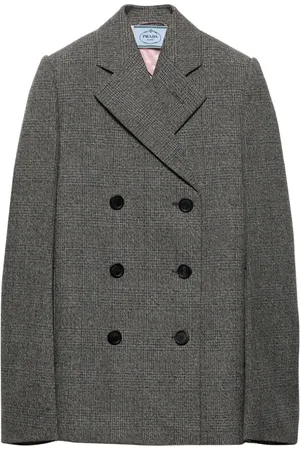 Prada Blazer mit Prince-of-Wales-Karomuster