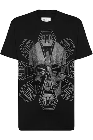 Philipp Plein T-Shirt mit Totenkopf