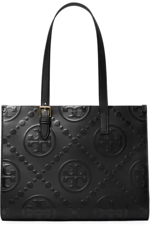 Tory Burch Shopper mit Monogramm-Prägung