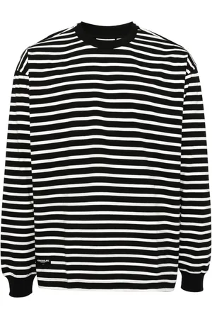 Chocoolate Gestreiftes Langarmshirt