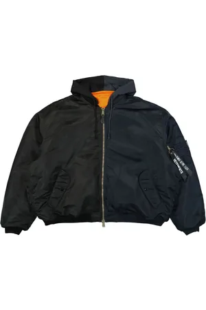 Vetements Zweifarbige Kapuzenjacke