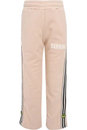 BARROW Gestreifte Hose mit Logo-Print