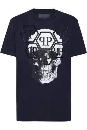 Philipp Plein Stones Skull T-Shirt