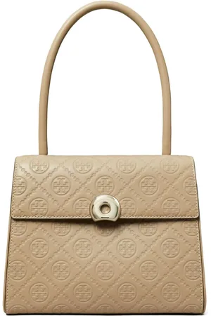 Tory Burch Kleine Deville T Monogram Tote Bag