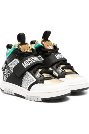 Moschino High-Top-Sneakers mit Schnürung