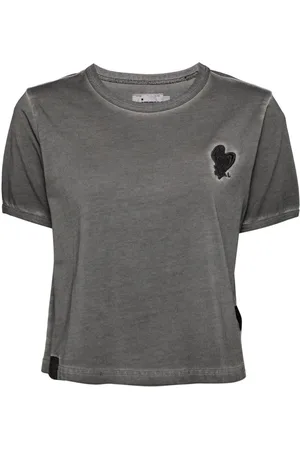 Izzue T-Shirt mit Logo-Stickerei