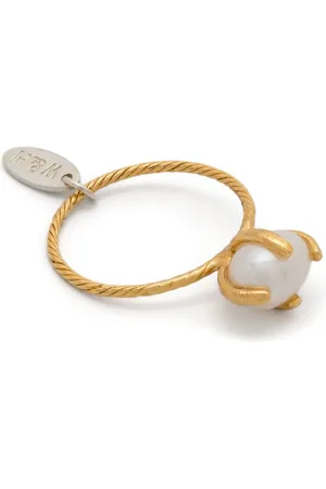 WOUTERS & HENDRIX Twisted Ring mit Perlen