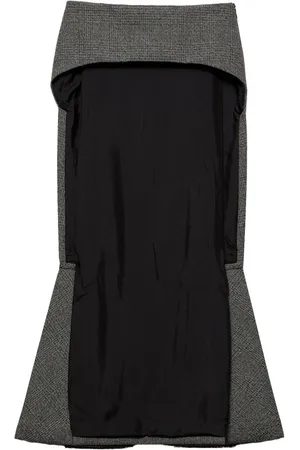 Prada Rock mit Prince of Wales-Karo