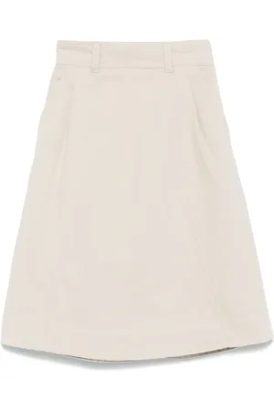 MARGARET HOWELL Midirock aus Twill