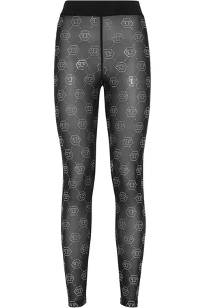 Philipp Plein Leggings mit Monogrammmuster