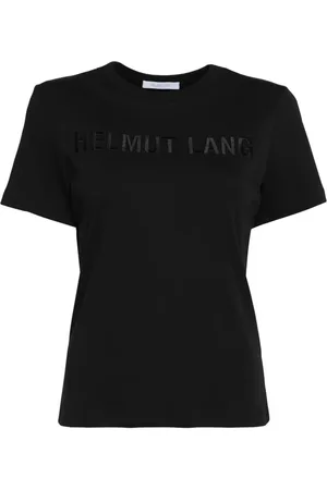 Helmut Lang Schmales T-Shirt mit Logo