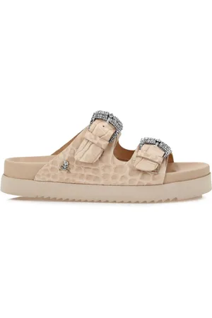 Philipp Plein Sandalen mit Kroko-Effekt