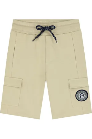 Aigner Shorts mit Logo-Applikation