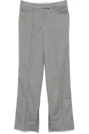 REMAIN Hose mit Fischgrätenmuster