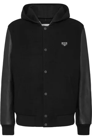 Philipp Plein Bomberjacke mit Kapuze