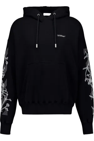 OFF-WHITE Hoodie mit Blumen-Print