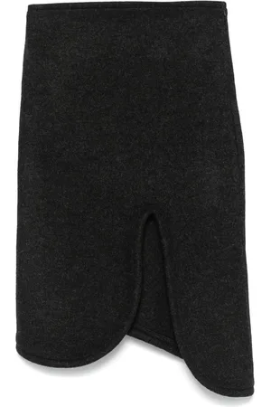 Victoria Beckham Midirock mit wattiertem Besatz