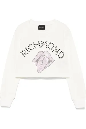 John Richmond Sweatshirt mit Nieten