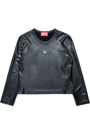 Diesel T-Shirt mit Oval D-Applikation