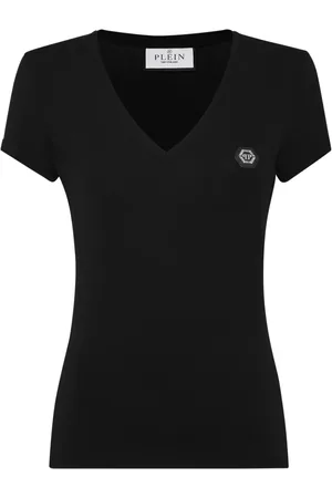 Philipp Plein T-Shirt mit Logo-Applikation