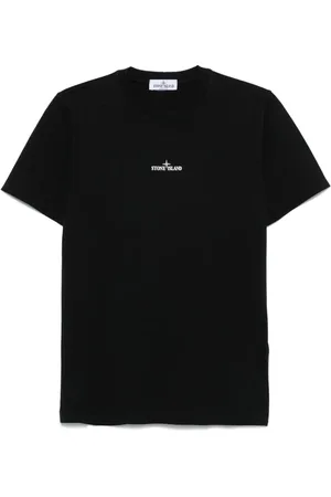 Stone Island T-Shirt mit Logo-Print