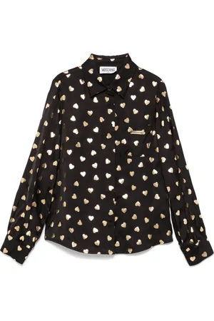 Moschino Hemd mit Herz-Print