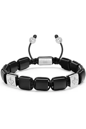 Nialaya Armband mit flachen Perlen