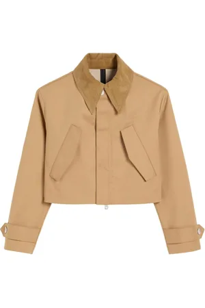 Ami Jacke mit Cordkragen