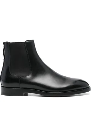 Ermenegildo Zegna Knöchelhohe Lederstiefel