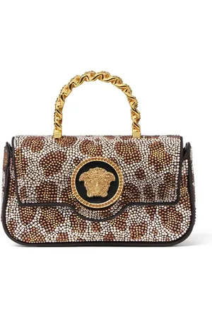 VERSACE La Medusa Mini-Tasche mit Kristallen