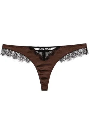Kiki de Montparnasse Tanga mit Spitzeneinsatz