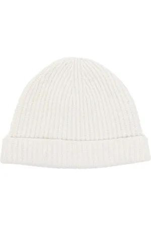 N.PEAL Gerippte Beanie aus Lurex