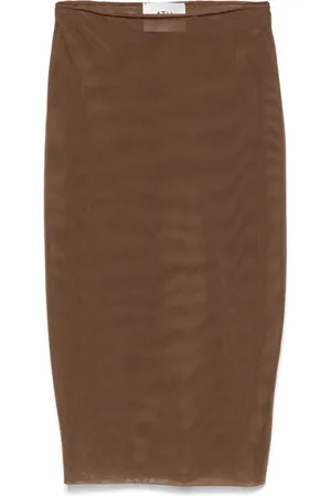 Atu Body Couture Midirock aus Mesh