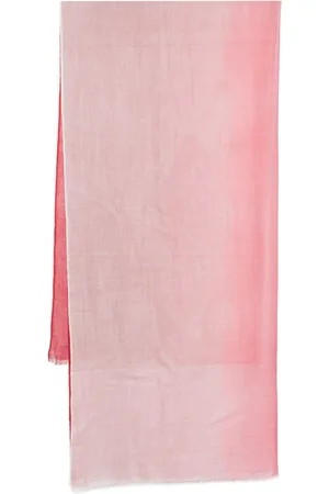 N.PEAL Schal aus Kaschmir in Batikoptik