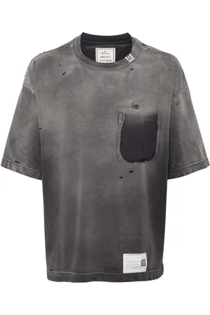 Maison Mihara Yasuhiro Ausgeblichenes T-Shirt