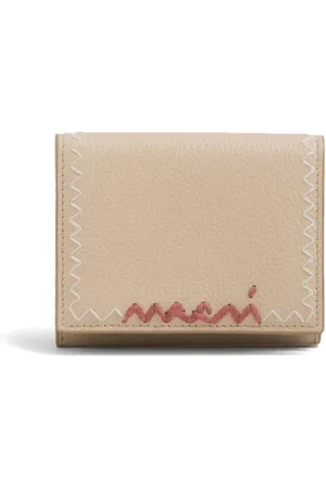 Marni Portemonnaie mit Logo-Stickerei