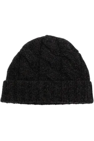 N.PEAL Beanie mit Zopfmuster