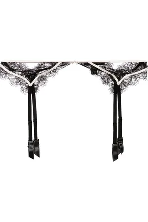 Kiki de Montparnasse Strumpfhalter mit Spitzeneinsatz